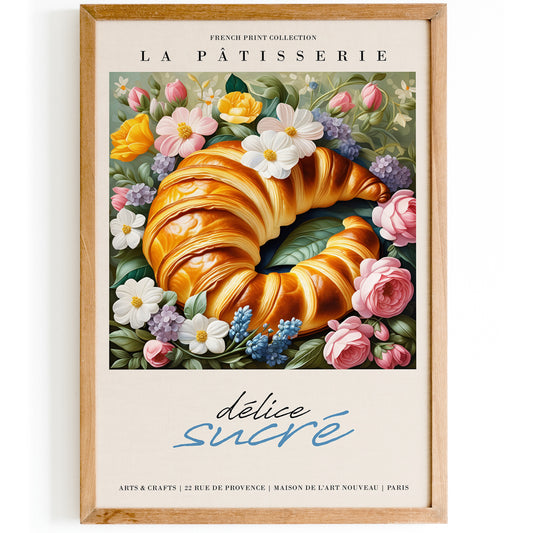French Elegance Revived: Patisserie Wall Art