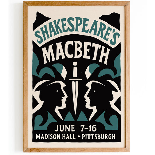 Macbeth Theater Print