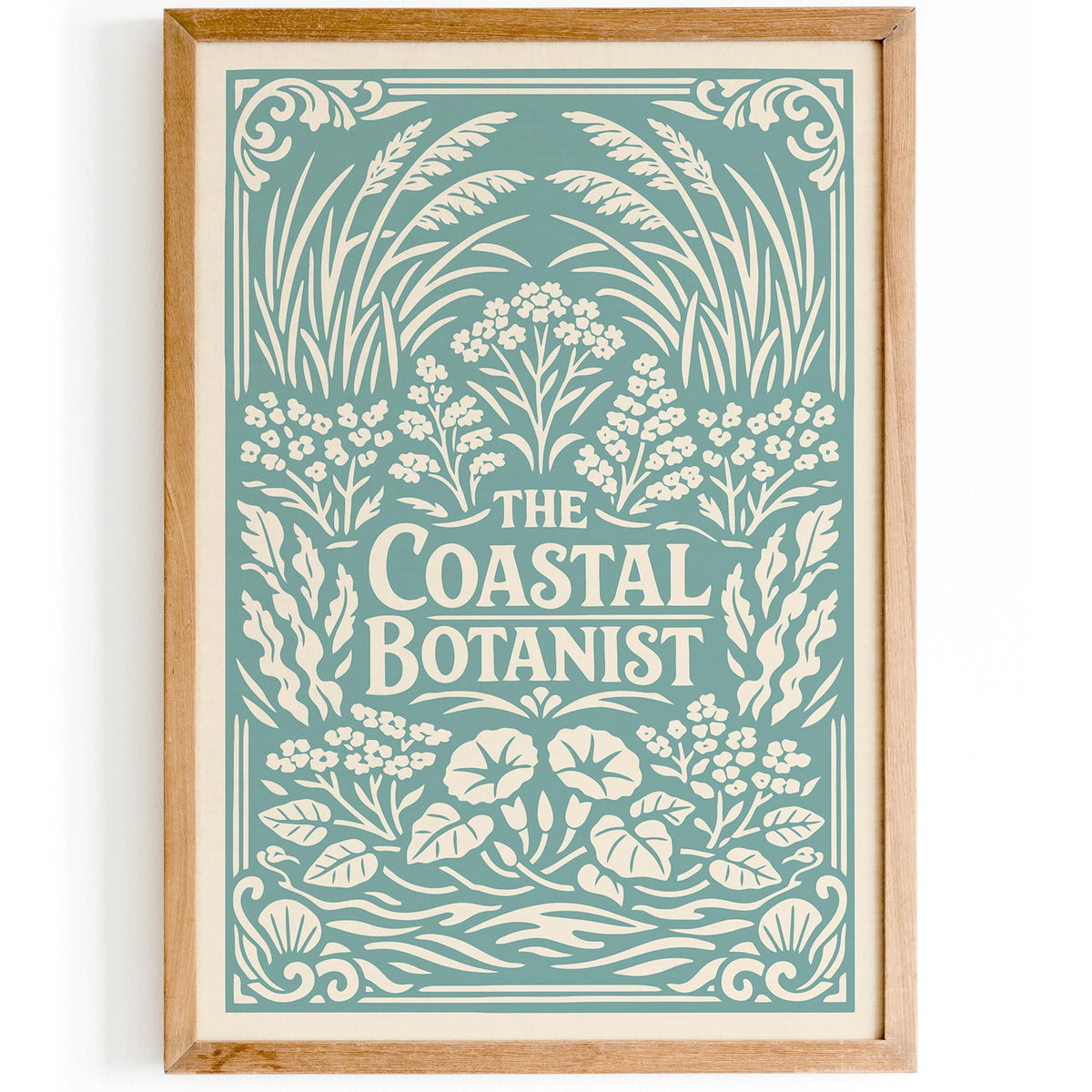 Coastal Botanist Botanical Art Poster