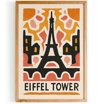 Eiffel Tower Paris Poster
