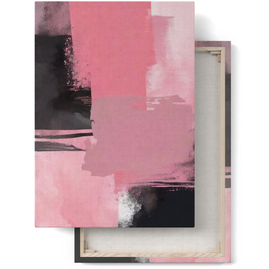 Whispers of Love: Pink Canvas Print