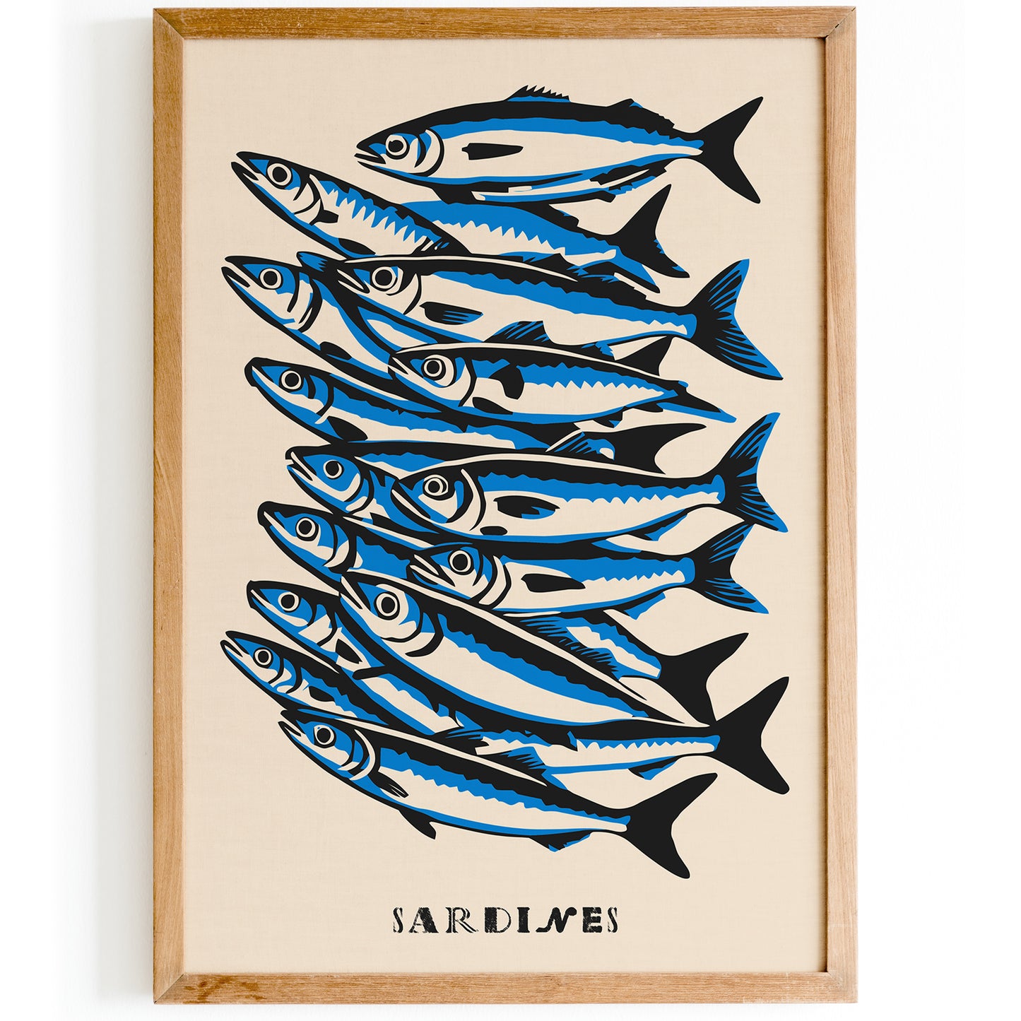 Sardines Kitchen Art Print