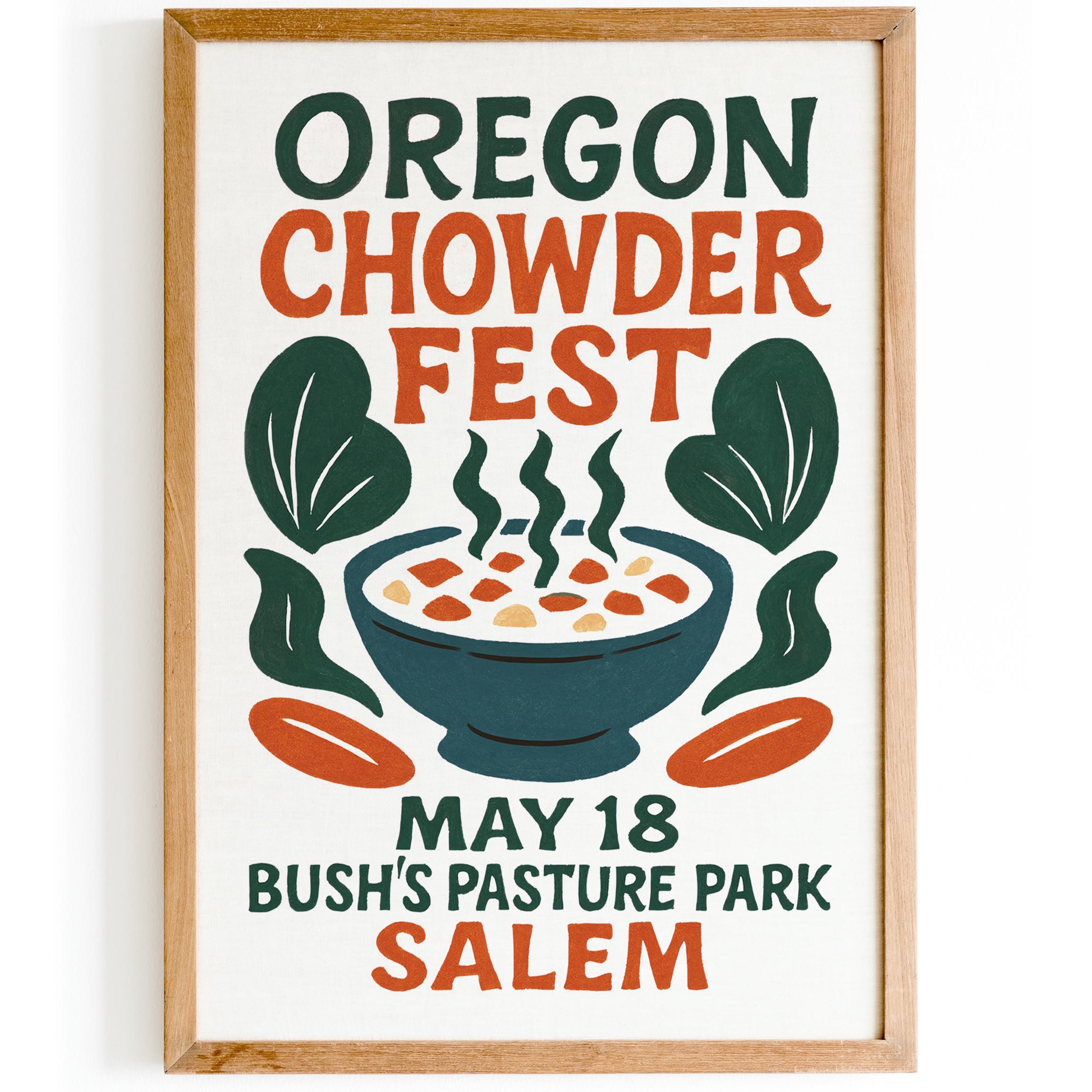 Oregon Chowder Fest Poster – HypeSheriff