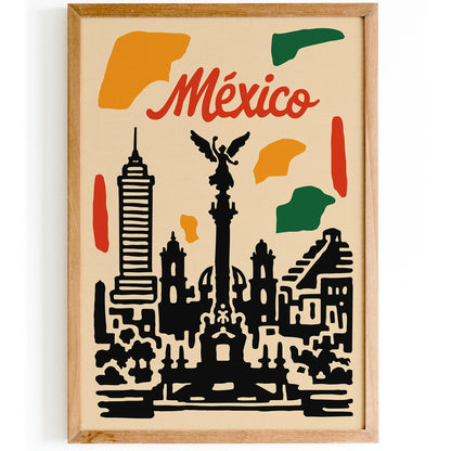 Mexico Travel Poster
