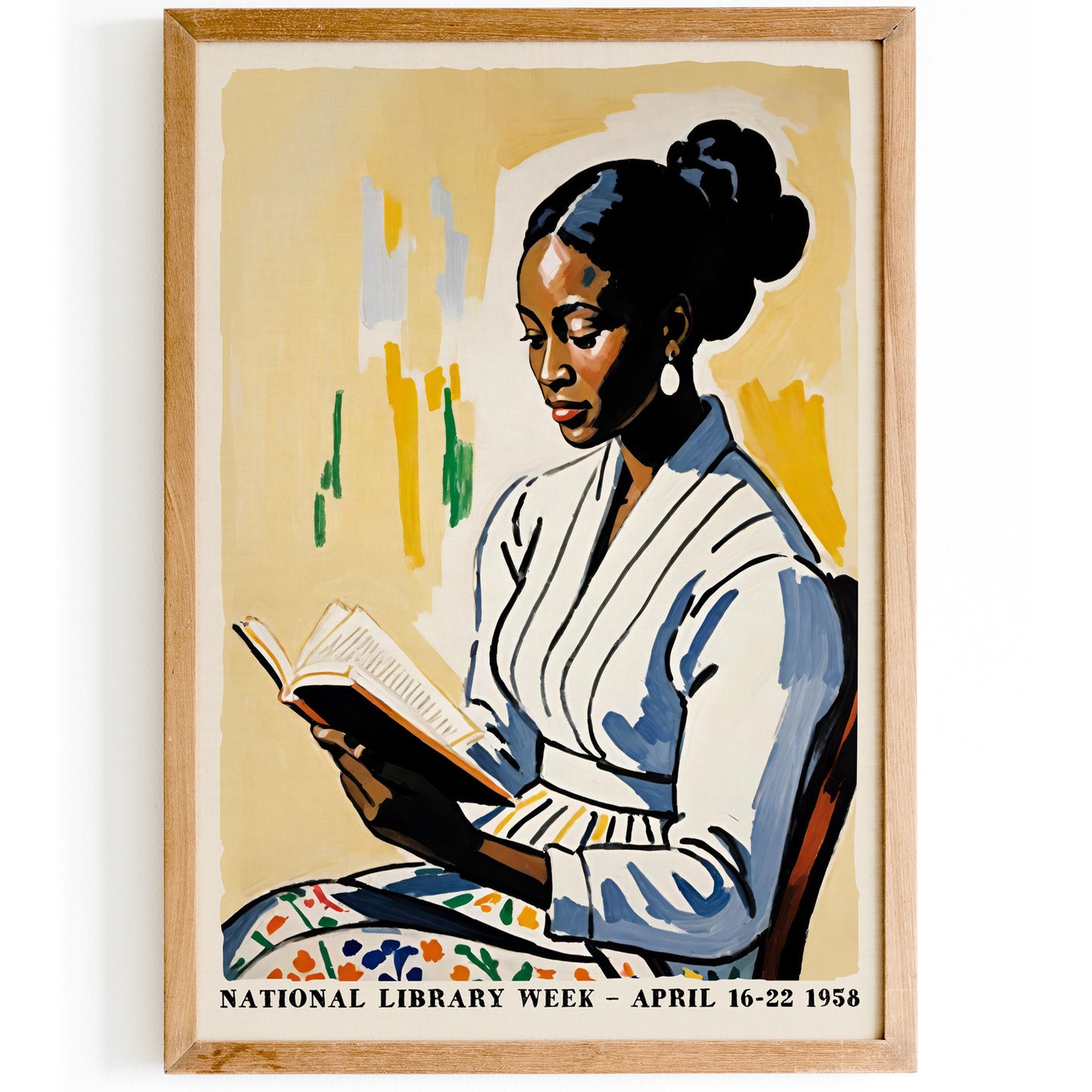 National Library Week 1958 Poster