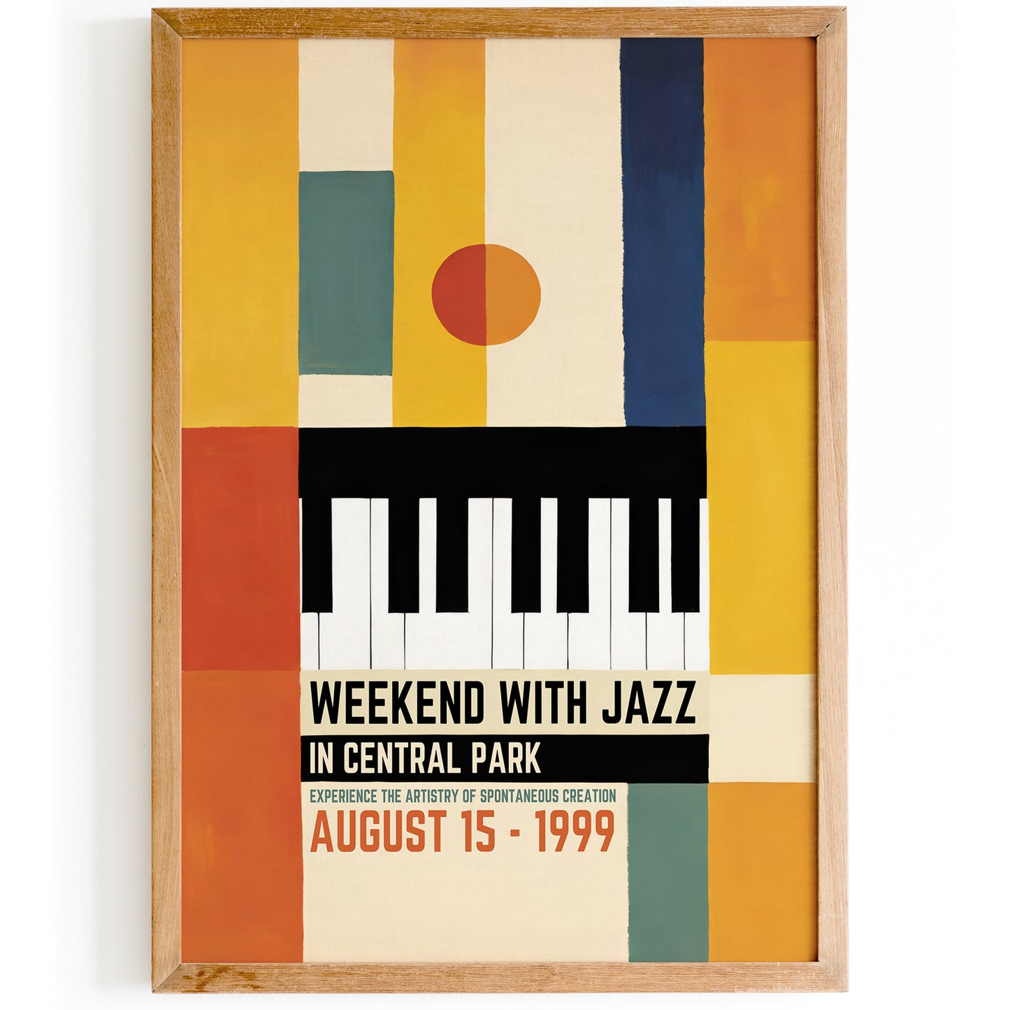 Weekend With Jazz 1999 NYC Poster