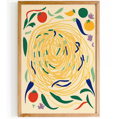 Cute Spaghetti Fine Art Print