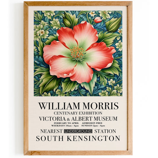 William Morris Vintage Poster