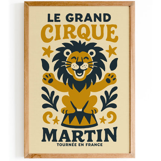 Le Grand Cirque Martin Poster