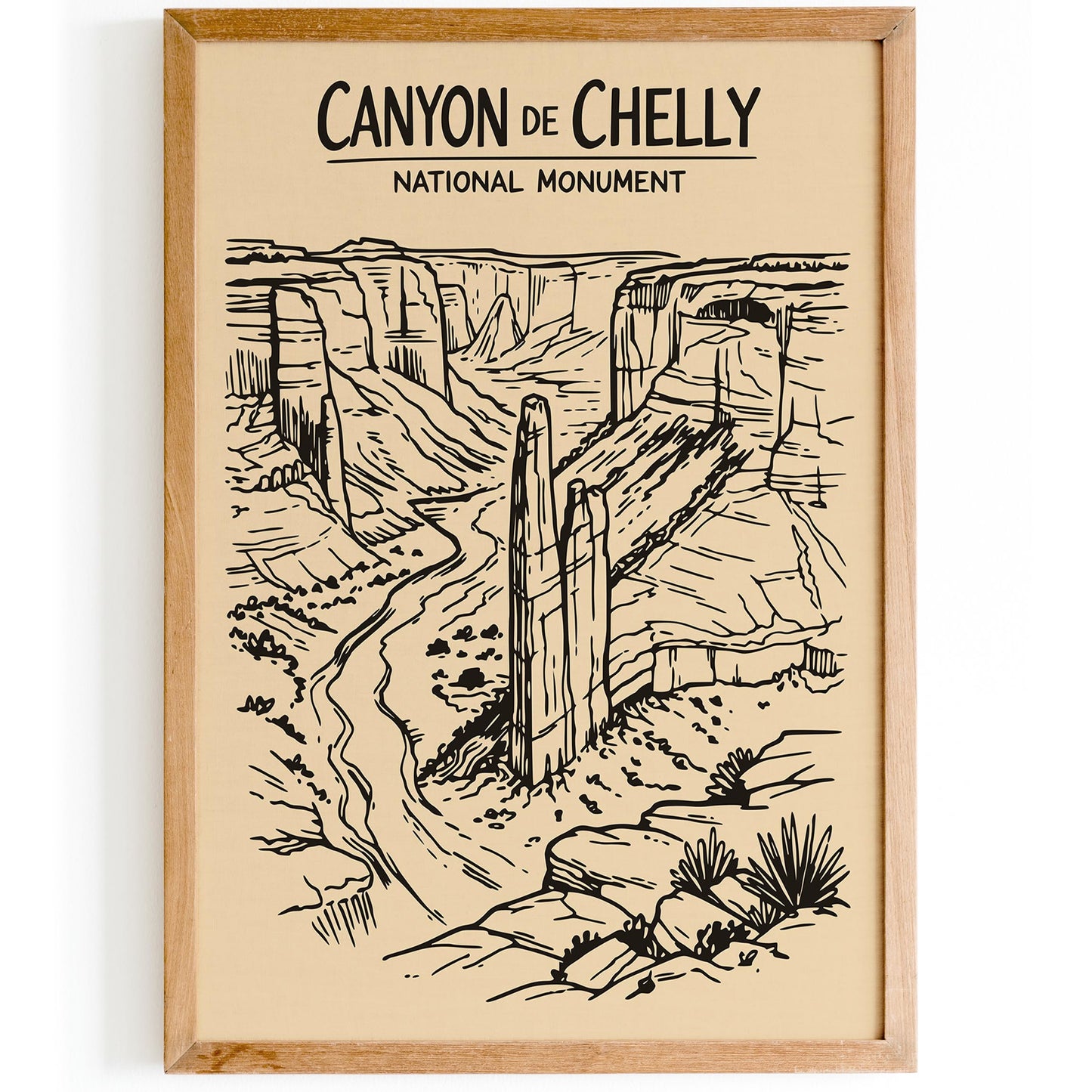 Canyon de Chelly Travel Poster