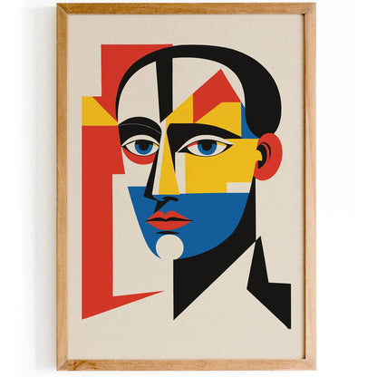 Bauhaus Portrait Minimal Poster
