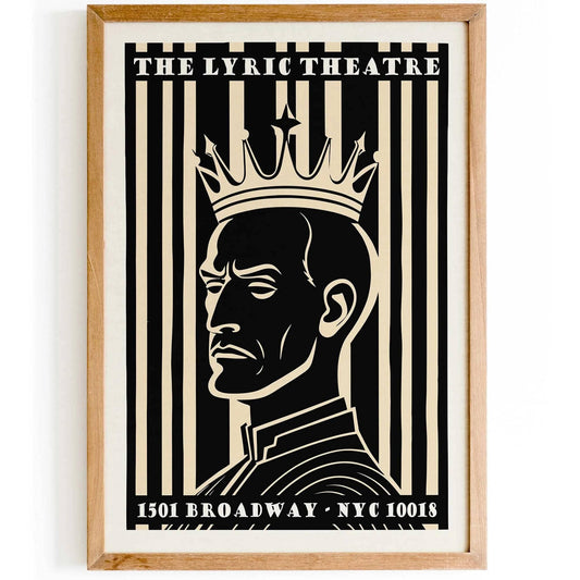 Lyric Theatre NYC Poster Print