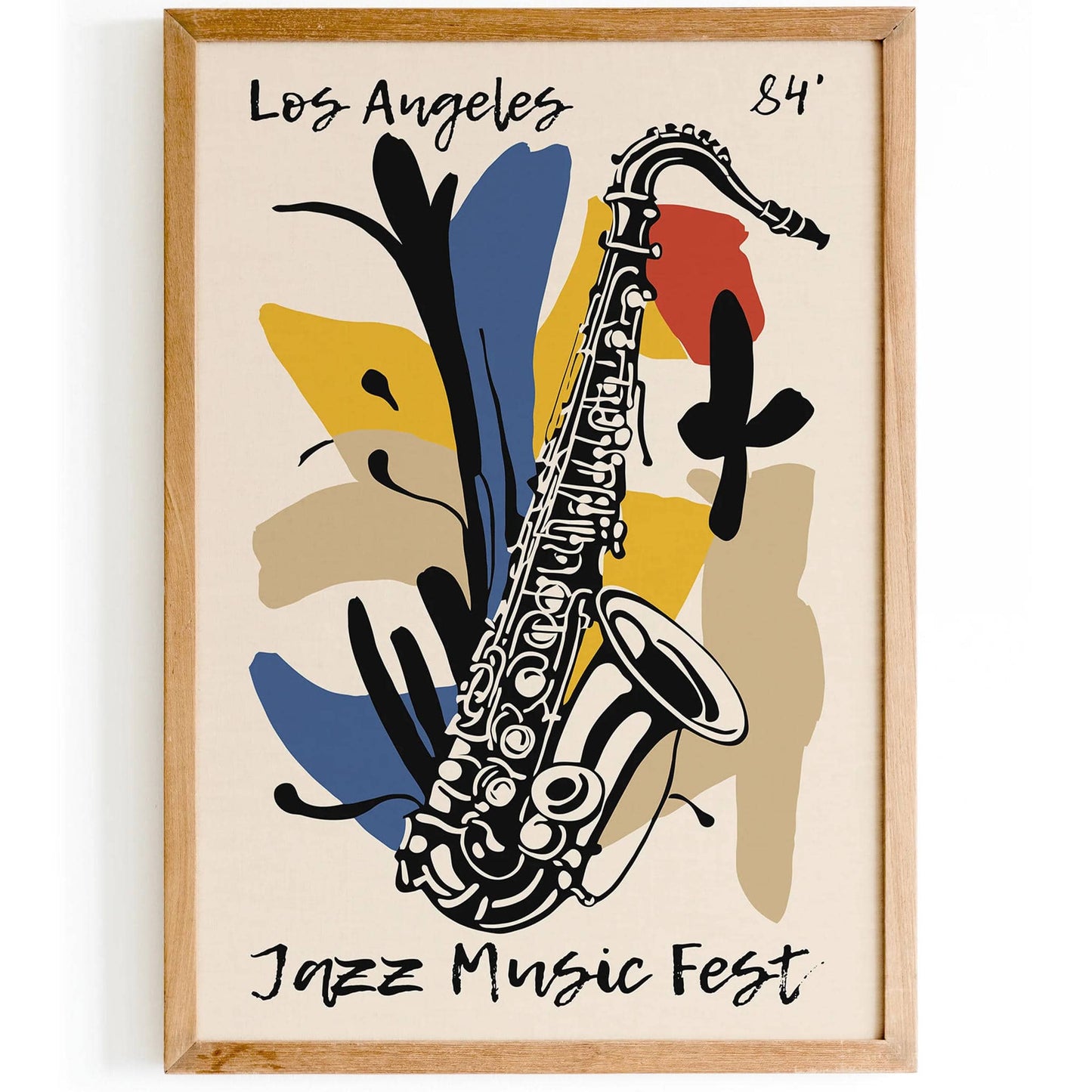 Los Angeles Jazz Music Fest Poster