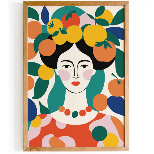 Matisse's Muse Woman Poster