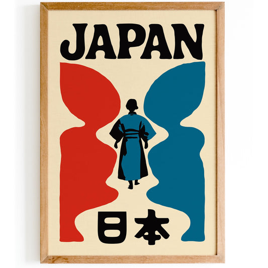 Japan Minimalist Travel Print