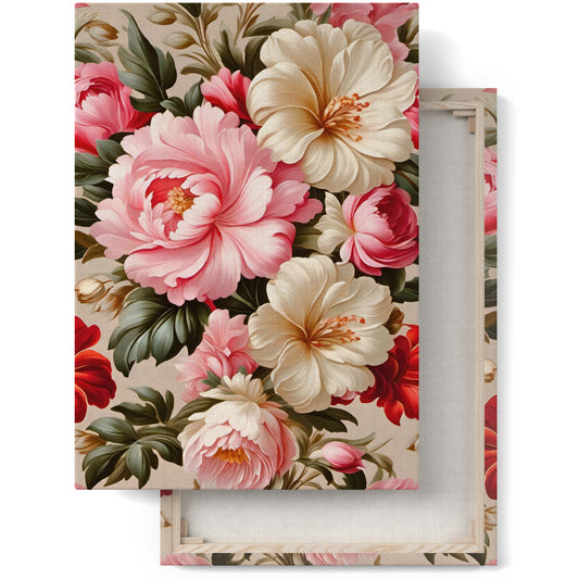 Alchemy of Blooms Floral Canvas Art