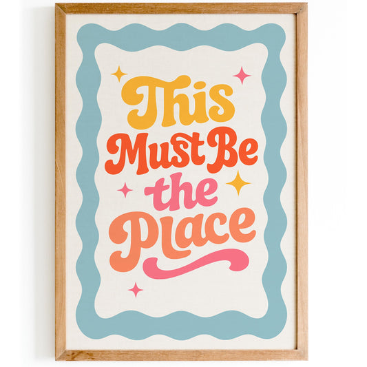 This Must Be The Place Poster