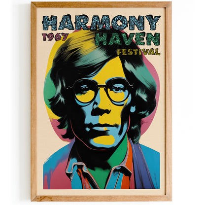 Harmony Haven Hippie Festival 1967 Poster