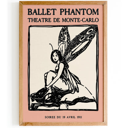 Ballet Phantom 1911 Vintage Poster