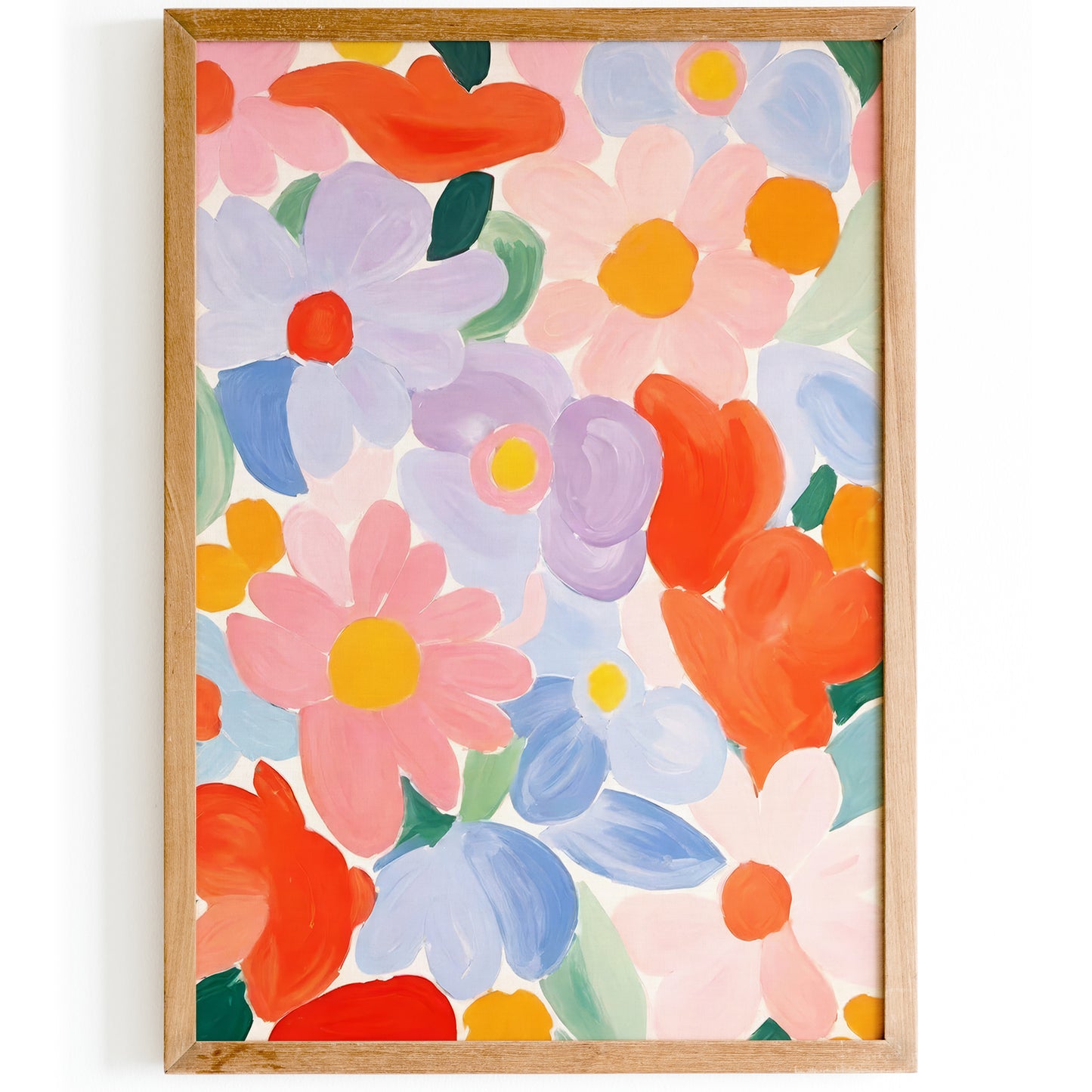 Spring Colorful Flowers - Painting Edition Art Print