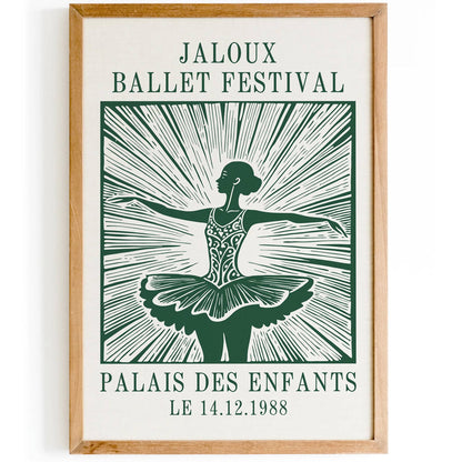 Jaloux Ballet Festival 1988 Art Print