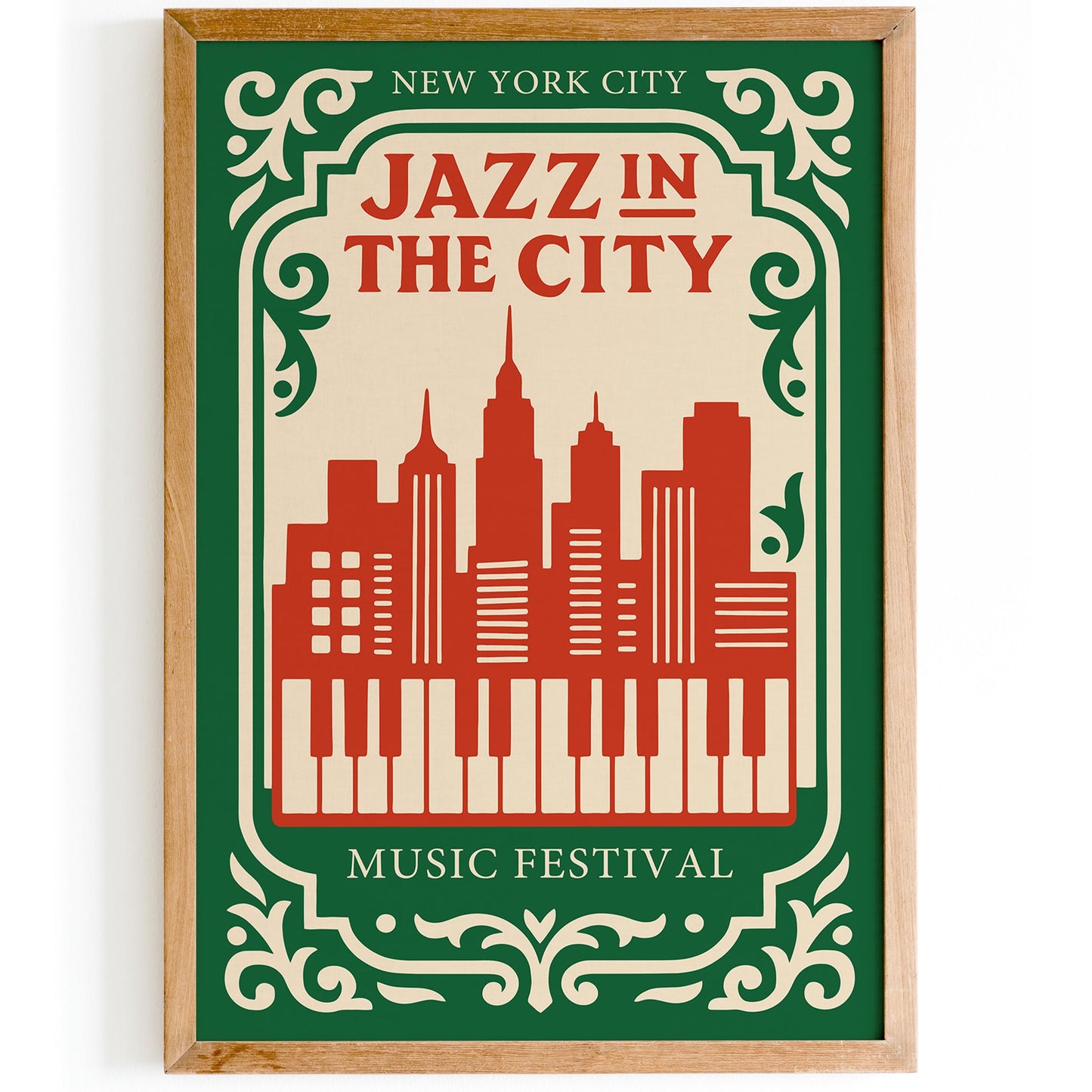 NYC Jazz Music Festival Poster