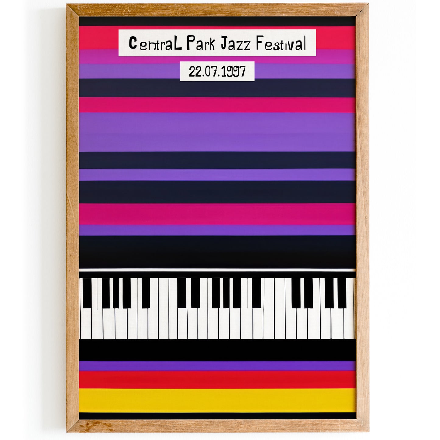 Colorful Jazz Festival Poster