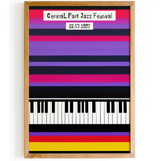 Colorful Jazz Festival Poster