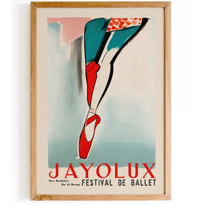 Festival De Ballet - French Ballerina Poster