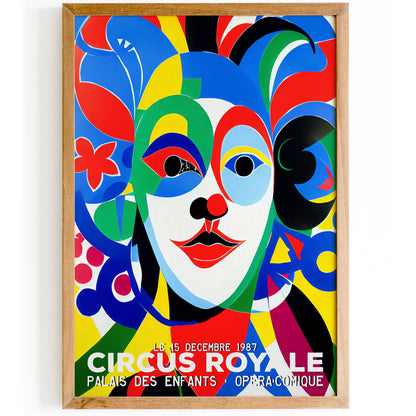 1987 French Circus Royale Poster