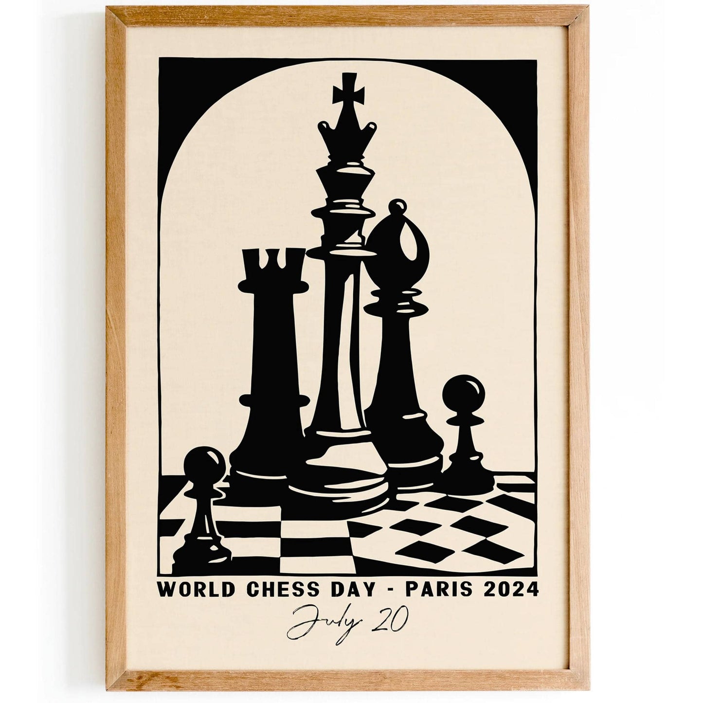 World Chess Day 2024 Poster