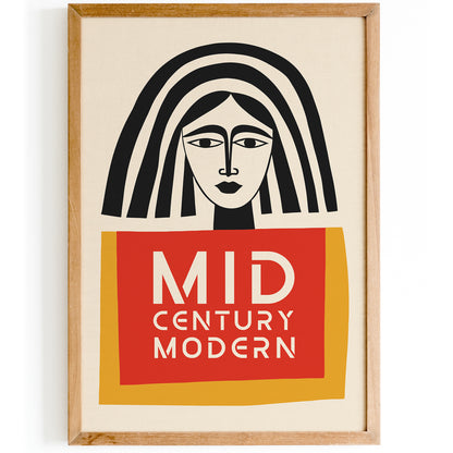 Mid Century Modern Exhibition Art Print