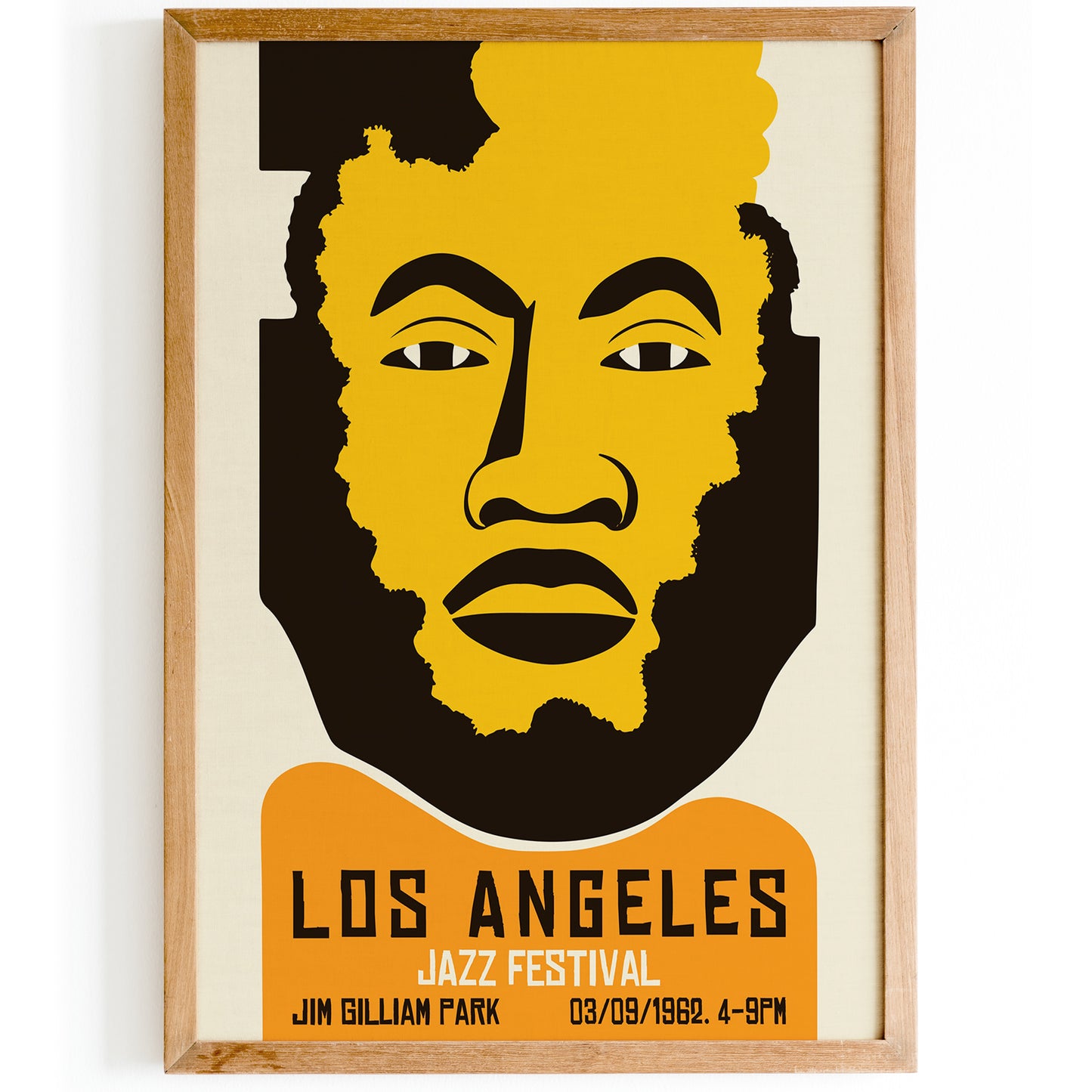 Los Angeles Jazz Festival Poster Print