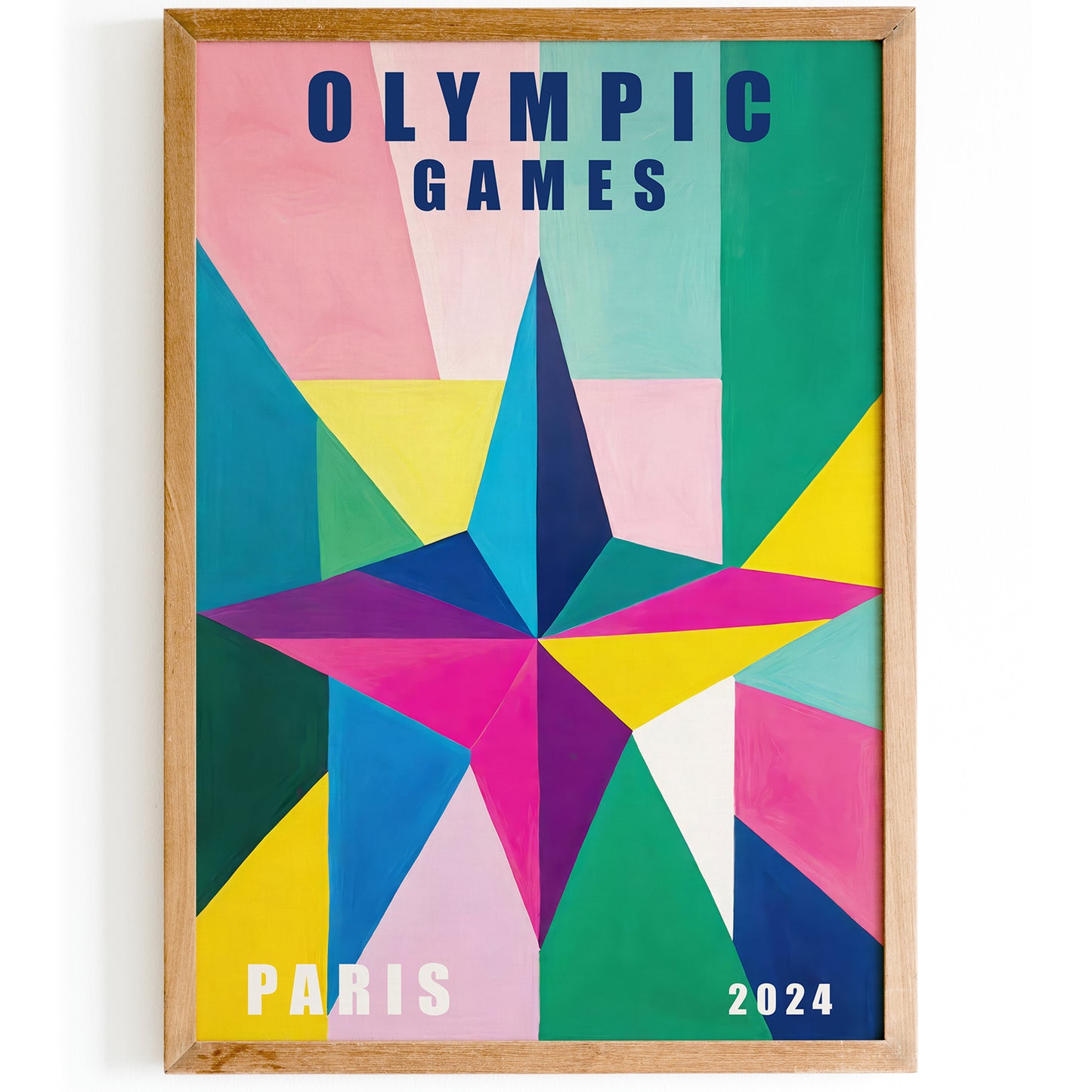 Vibrant Olympic Games in Paris 2024 Art Print