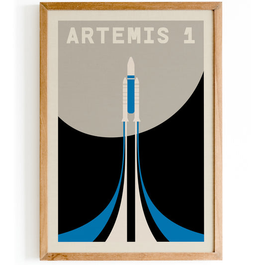 Artemis 1 - Moon Mission Poster