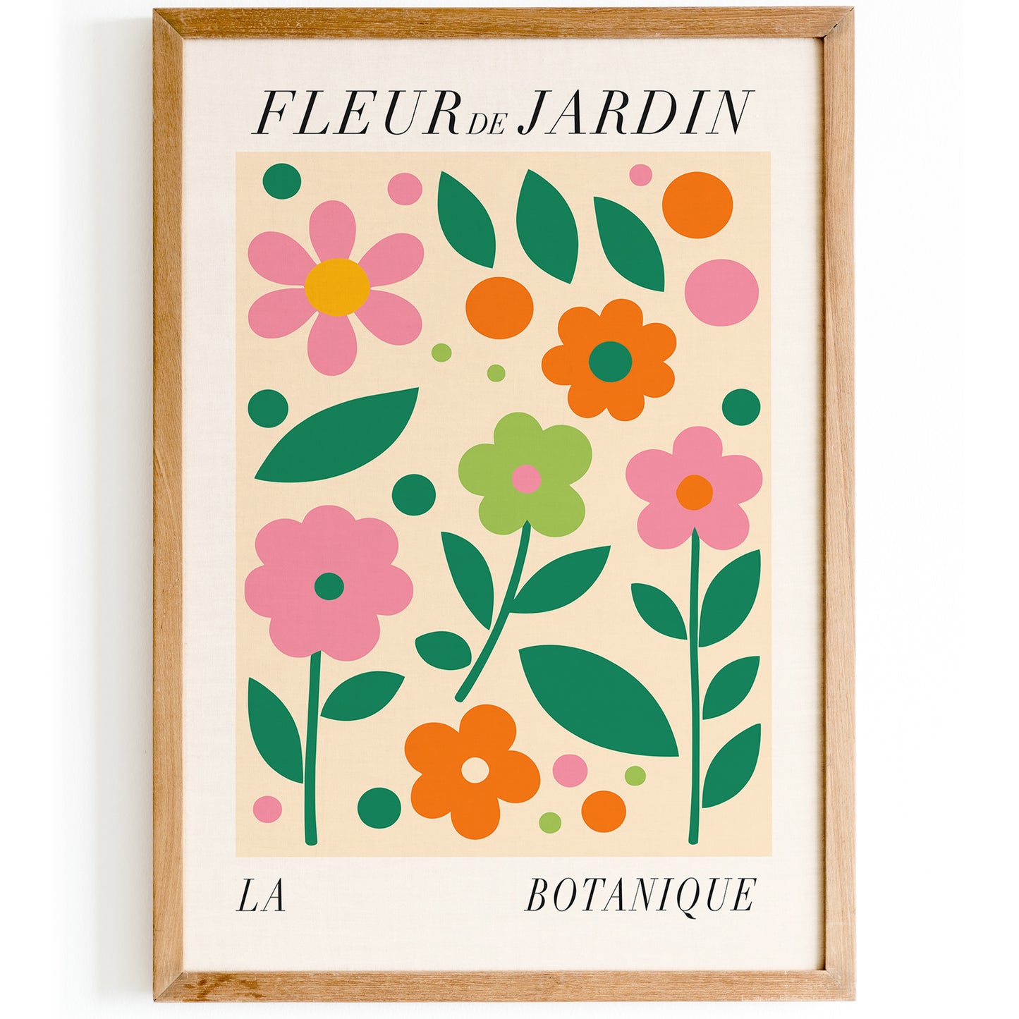 Fleur de Jardin French 2024 Collection Art Print