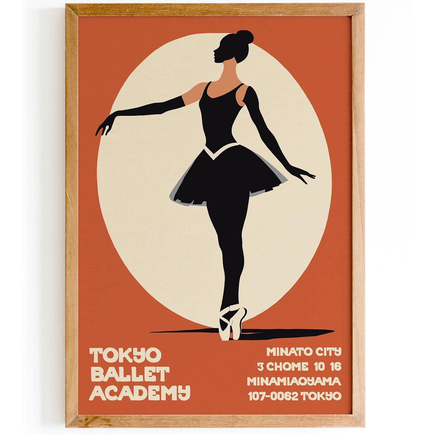 Tokyo Ballet Academy Japanese Poster