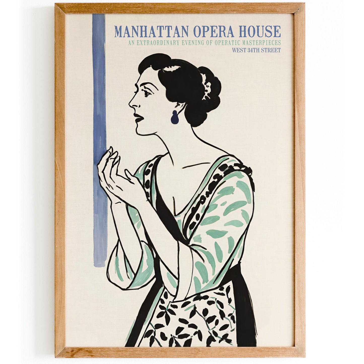 Opera House Performance Wall Art