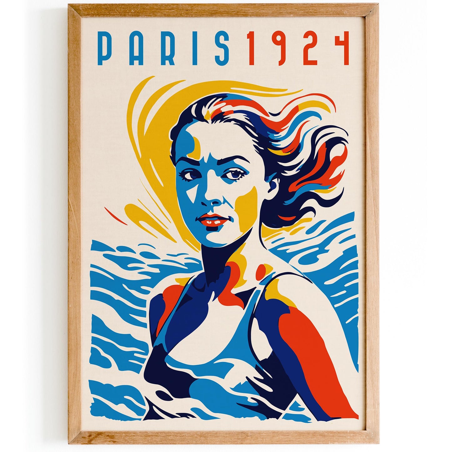 Paris 1924 Art Print