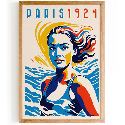 Paris 1924 Art Print