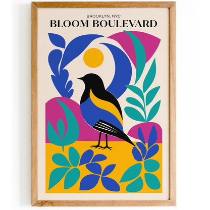 Brooklyn Bloom Boulevard Poster