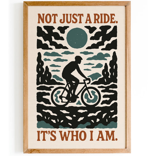 Cyclist Soul Ride Poster