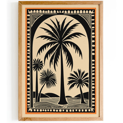 Thailand Palm Trees Boho Wall Art