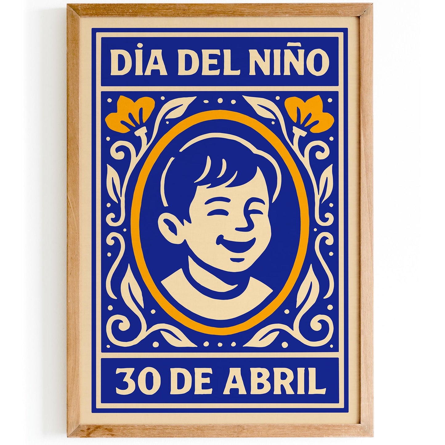 Mexican Children's Day Poster - Dia del Niño Print