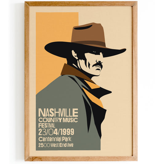 Nashville Country Music Festival Poster