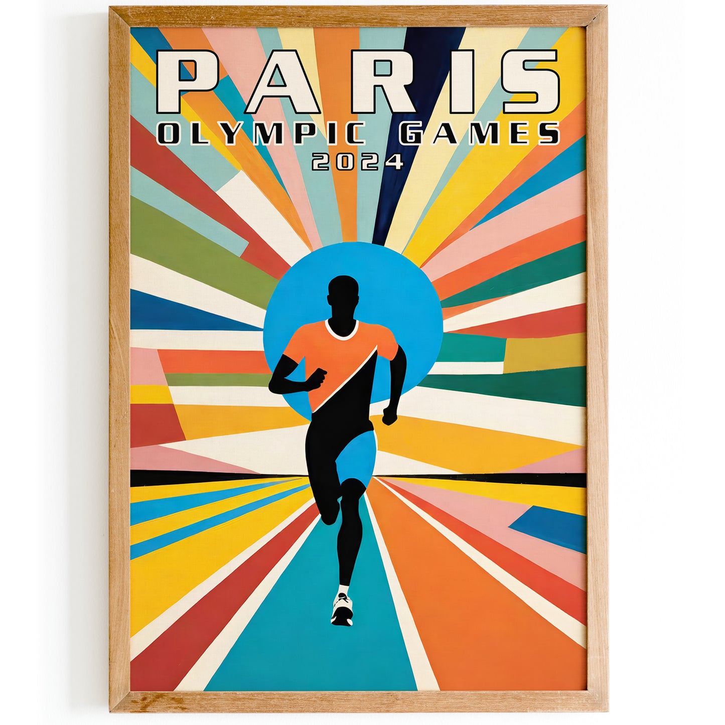 Olympic Games Paris 2024 Art Print