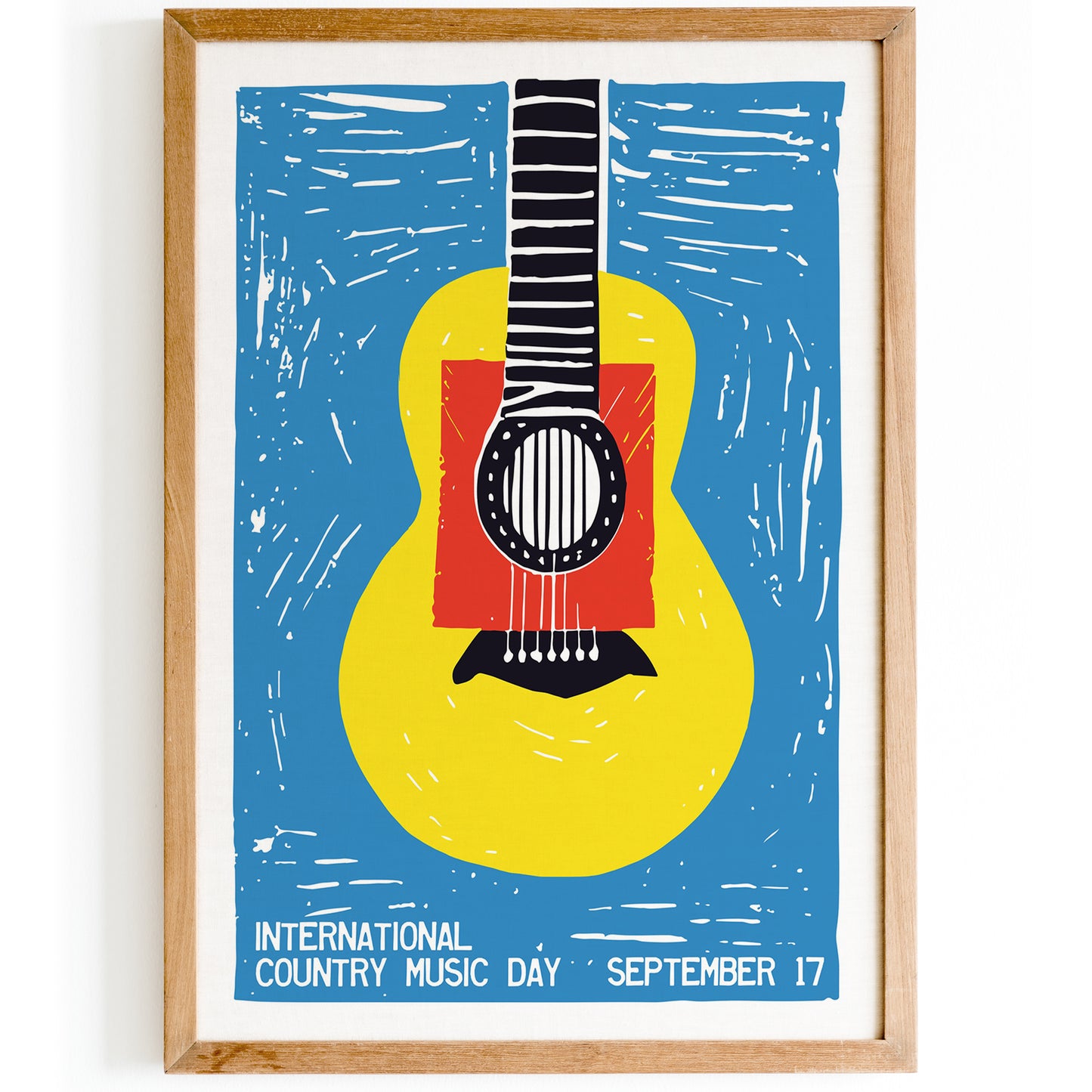 International Country Music Day Poster