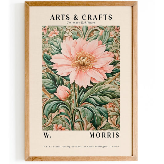 William Morris Botanical Poster