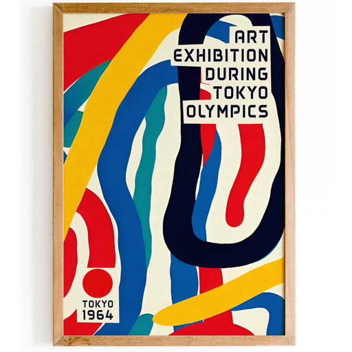Tokyo Olympic Exhibition Poster