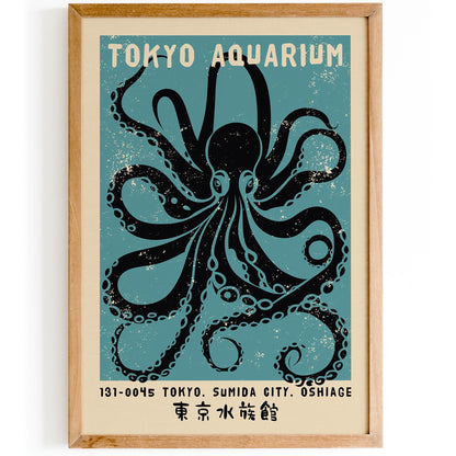 Tokyo Octopus Wall Art